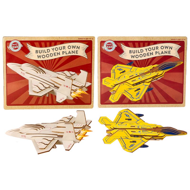 Build Your Own Wooden Plane Quantities of 24 Wholesale