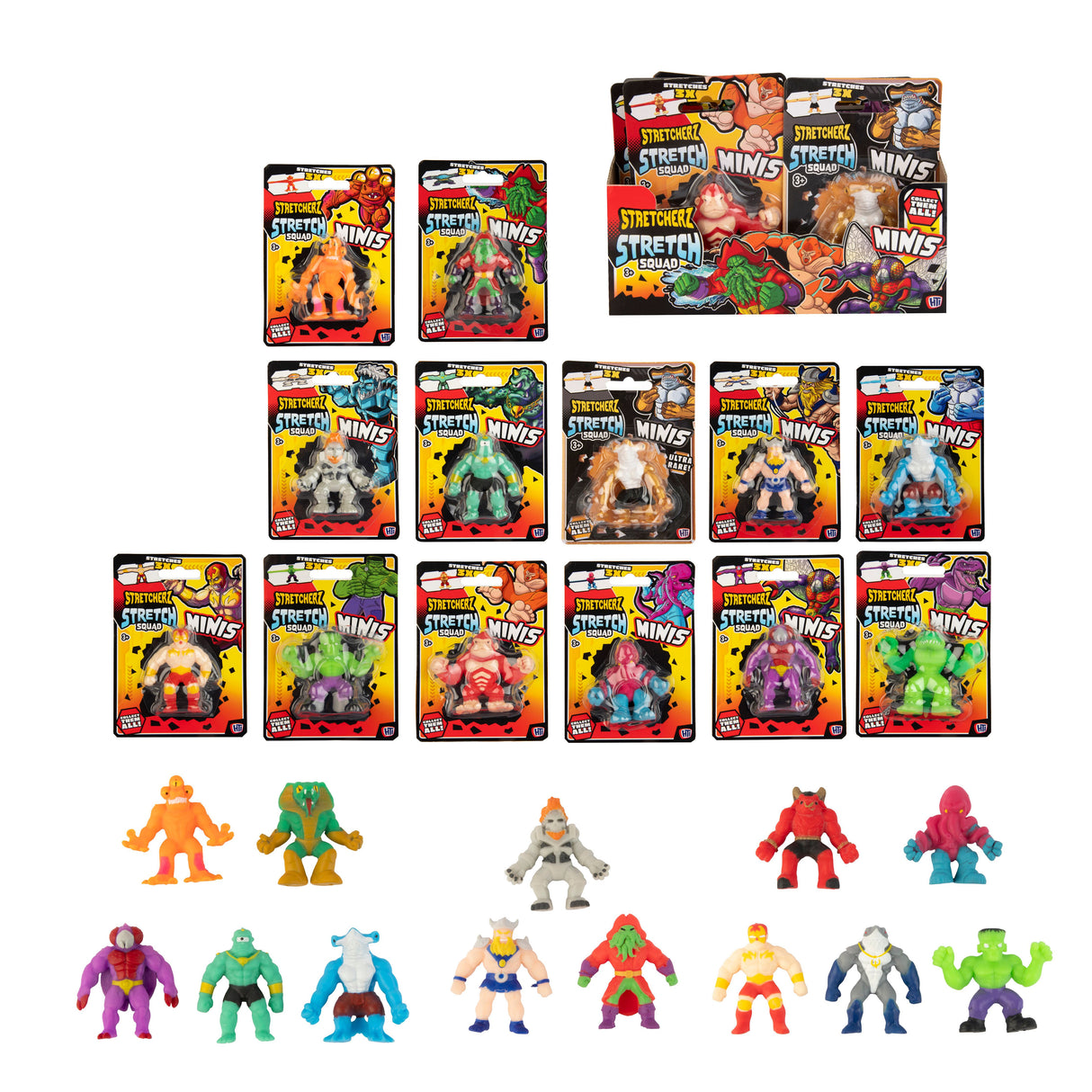 Stretcherz Stretch Squad Minis Quantities of 16