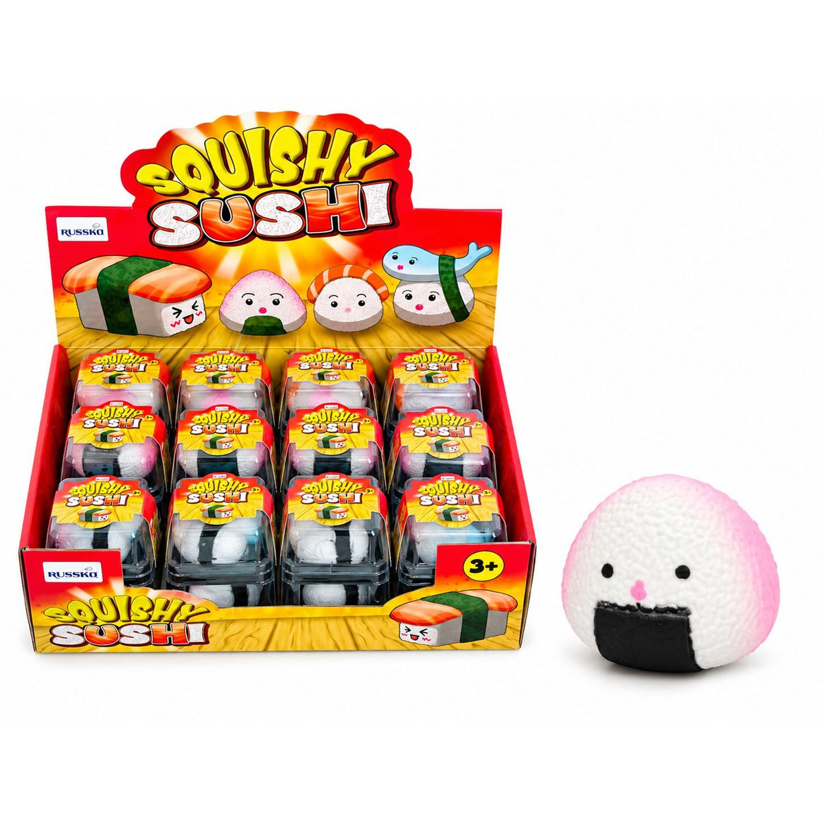 Squishy Sushi Quantities of 24 Wholesale