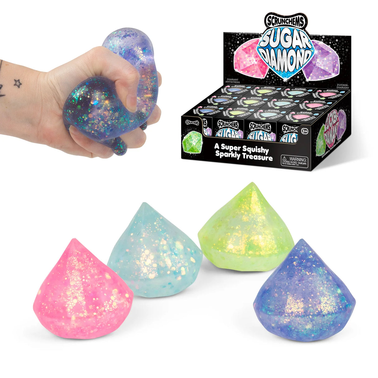 Scrunchems Sugar Diamond - Quantities of 12