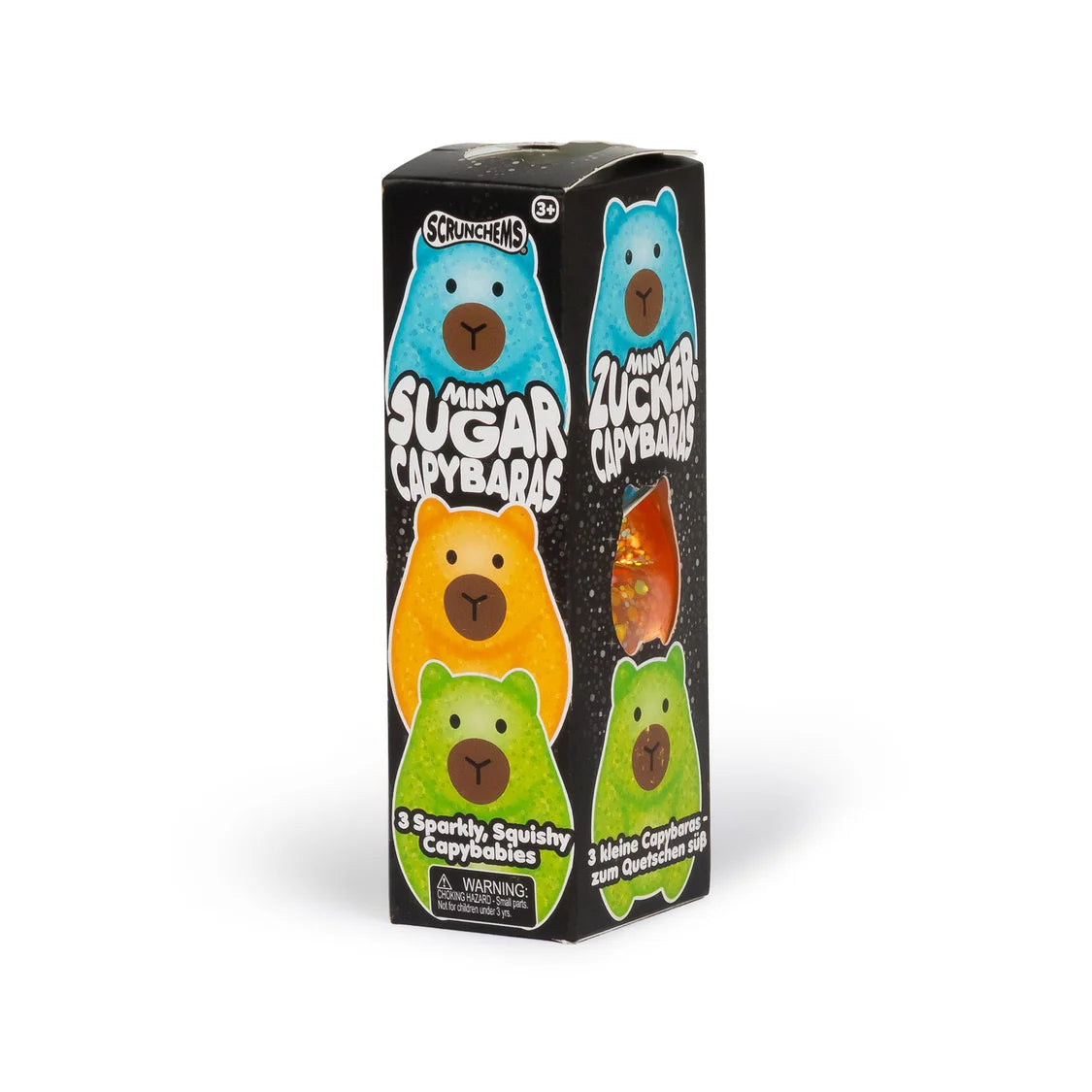 Scrunchems Mini Sugar Capybaras 3 Pack - Quantities of 12