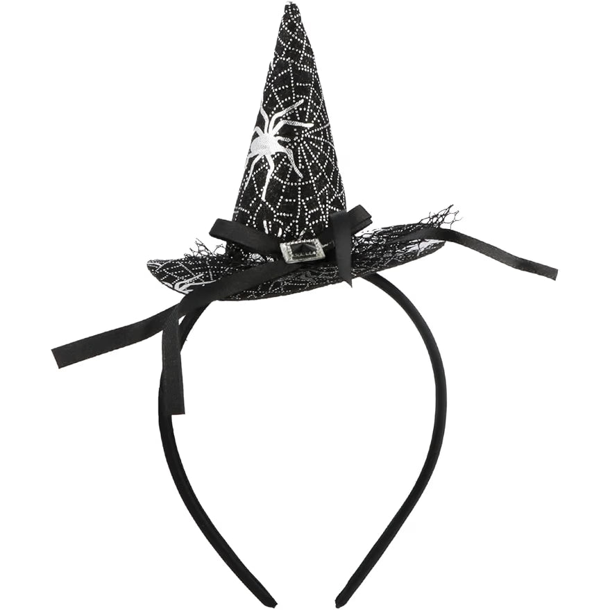 Mini Witch Halloween Headband Quantities of 12 Wholesale