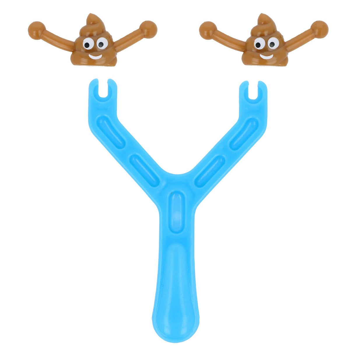 Poo Slingshot Toy with 2 Flying Poo Bullets Wholesale