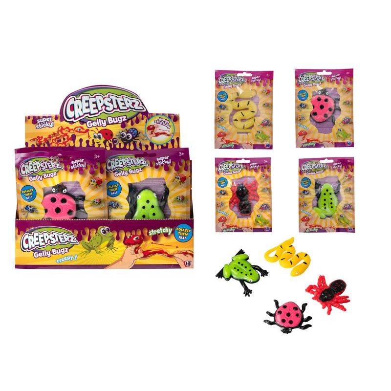 Creepsterz Gelly Bugz Quantities of 24 Wholesale
