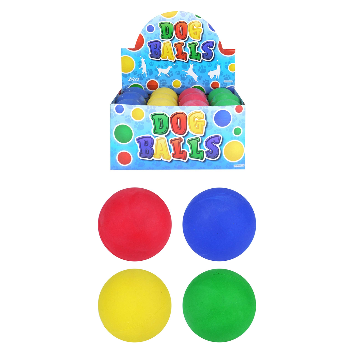 Hard Rubber Dog Balls Wholesale