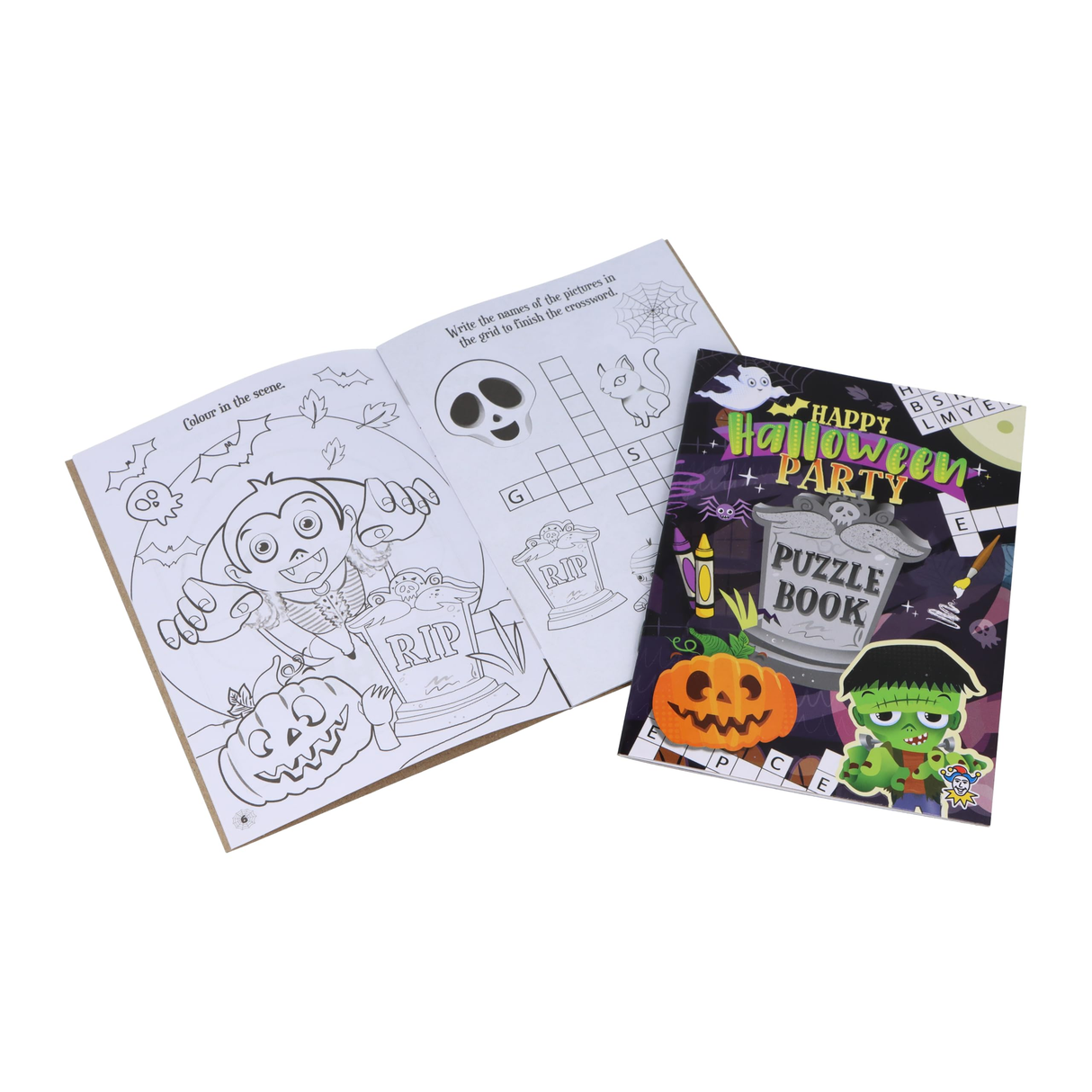 Mini Halloween Puzzle Books Quantities of 48 Wholesale