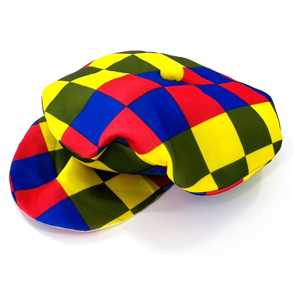 ADULT MENS RAINBOW COLOURED CLOWN COSTUME - ONE SIZE - FITS 44'' CHEST - TC Toys
