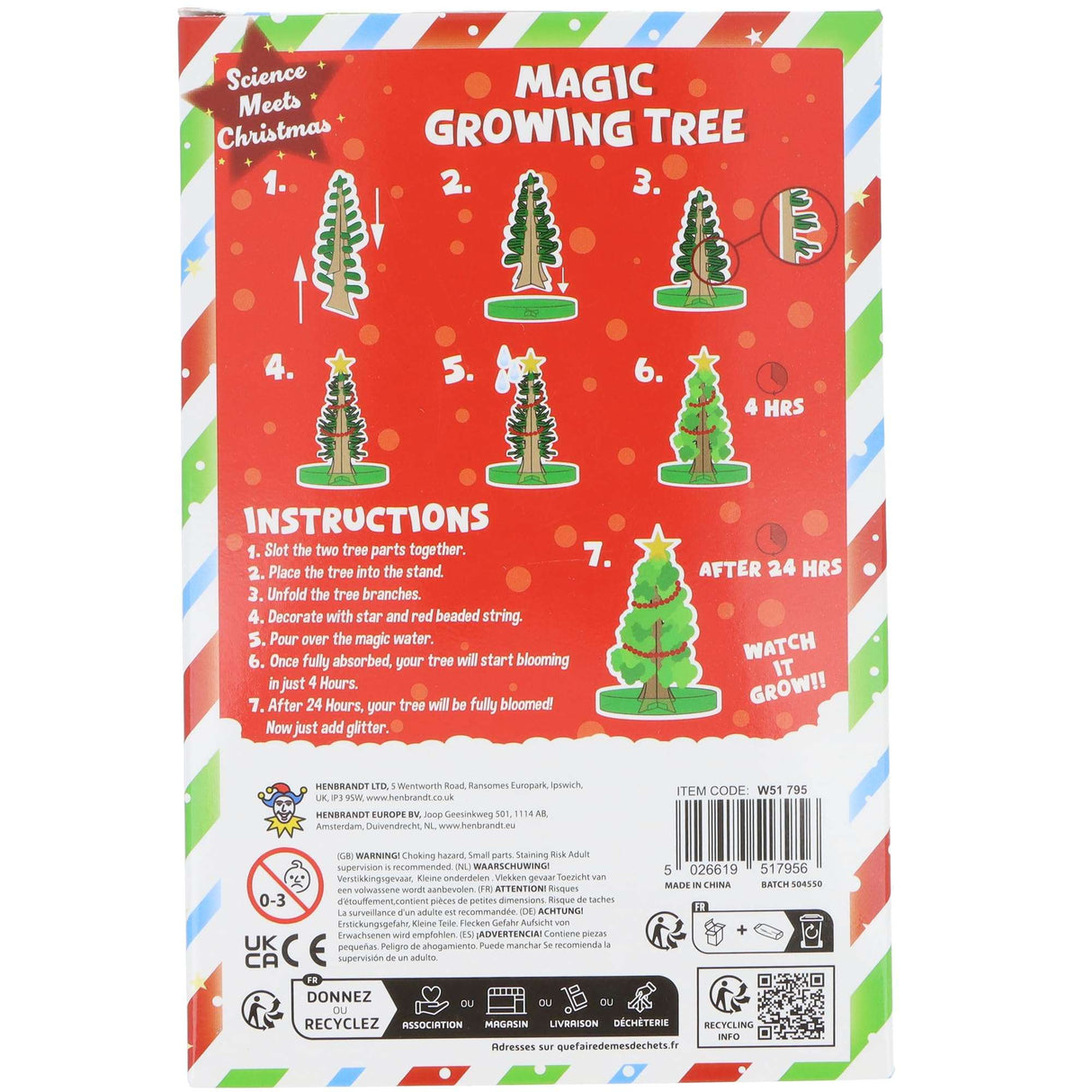 Magic Growing Christmas Tree Quantities of 12 Wholesale