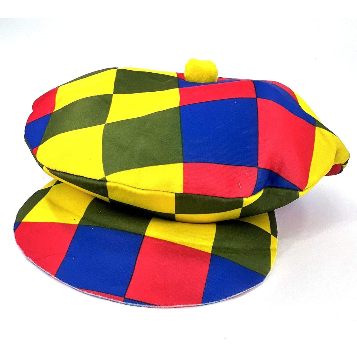 ADULT MENS RAINBOW COLOURED CLOWN COSTUME - ONE SIZE - FITS 44'' CHEST - TC Toys