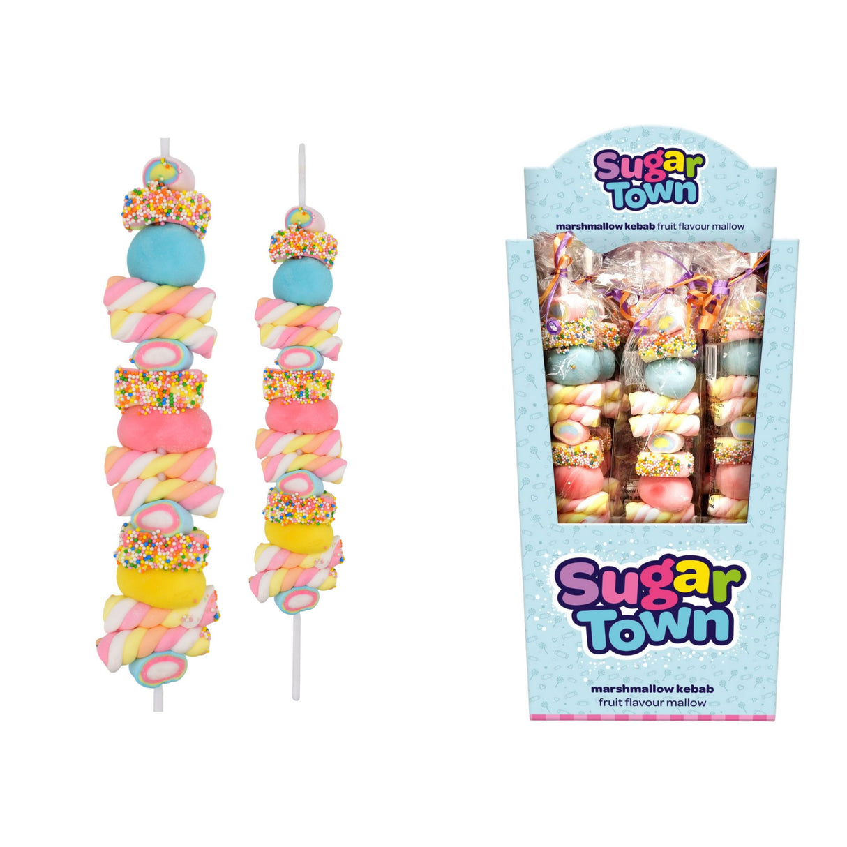 Mallow Kebab 100g In Display Box Quantities of 12 Wholesale