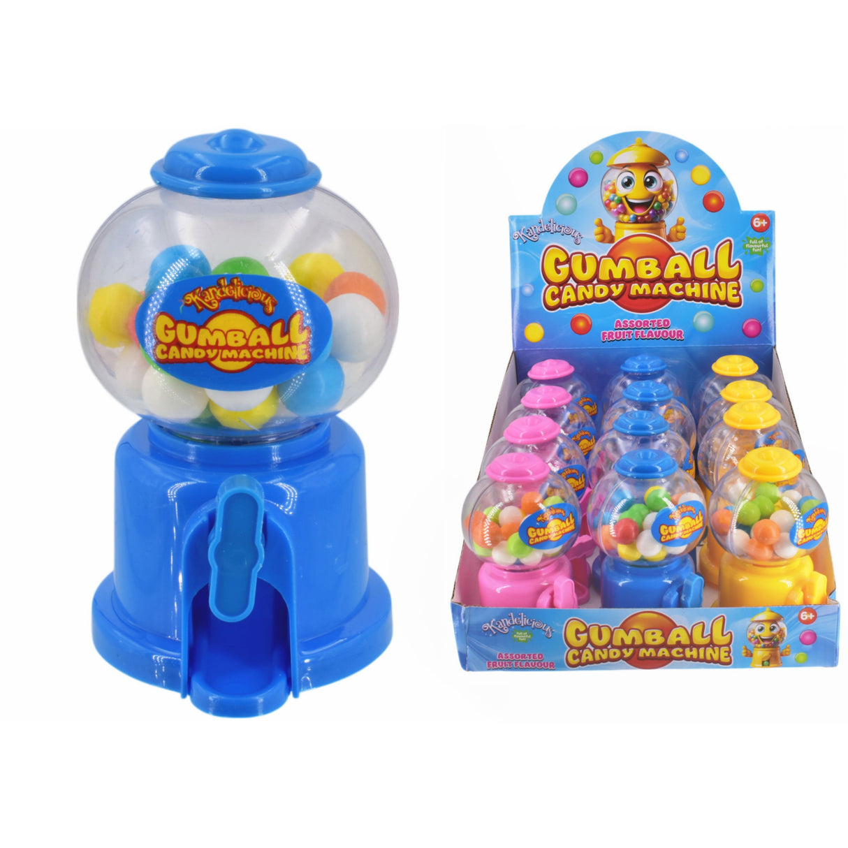 35g Gumball Candy Machine Quantities of 12 Wholesale