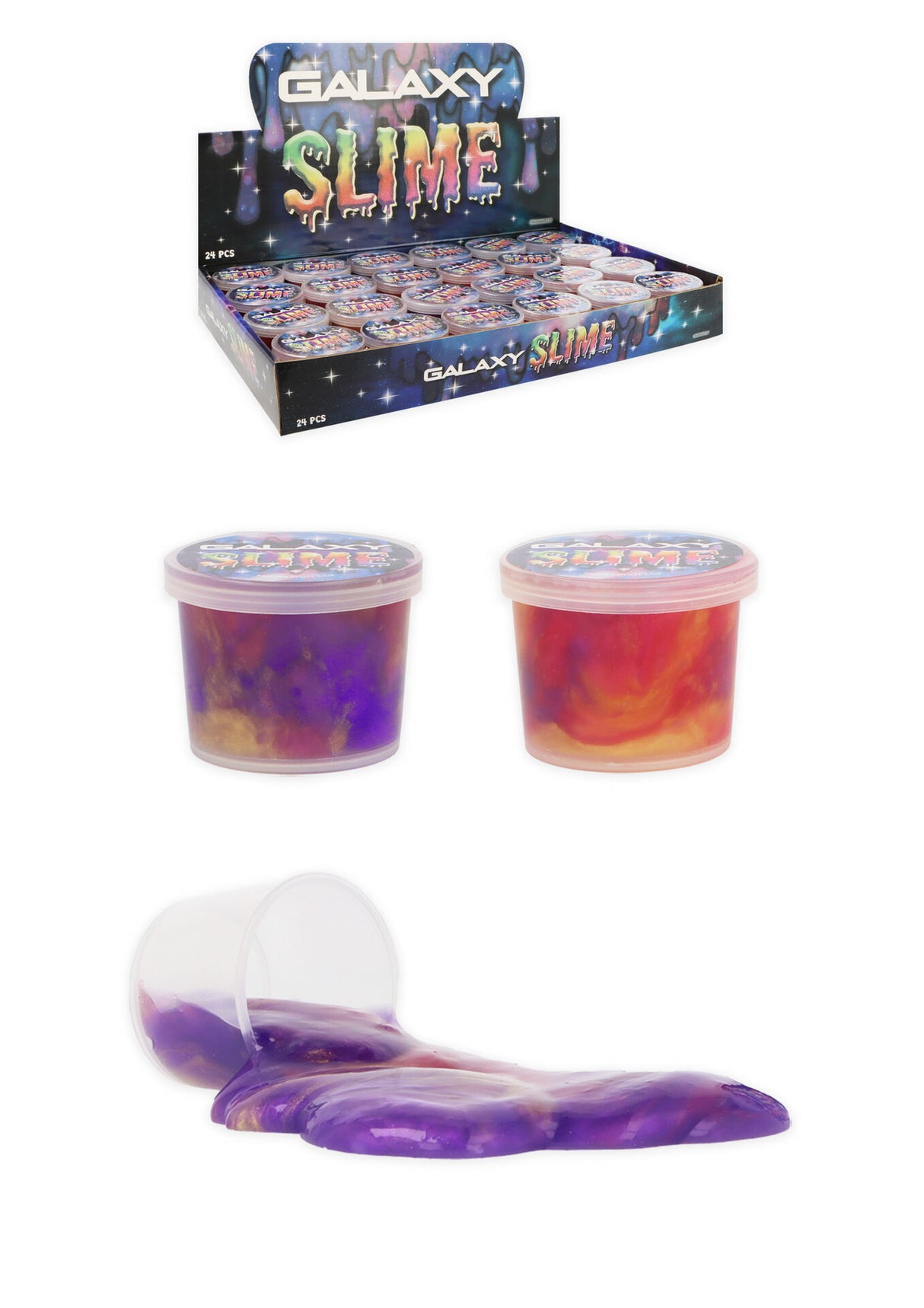 Small Slime Galaxy tubs quantities of 24