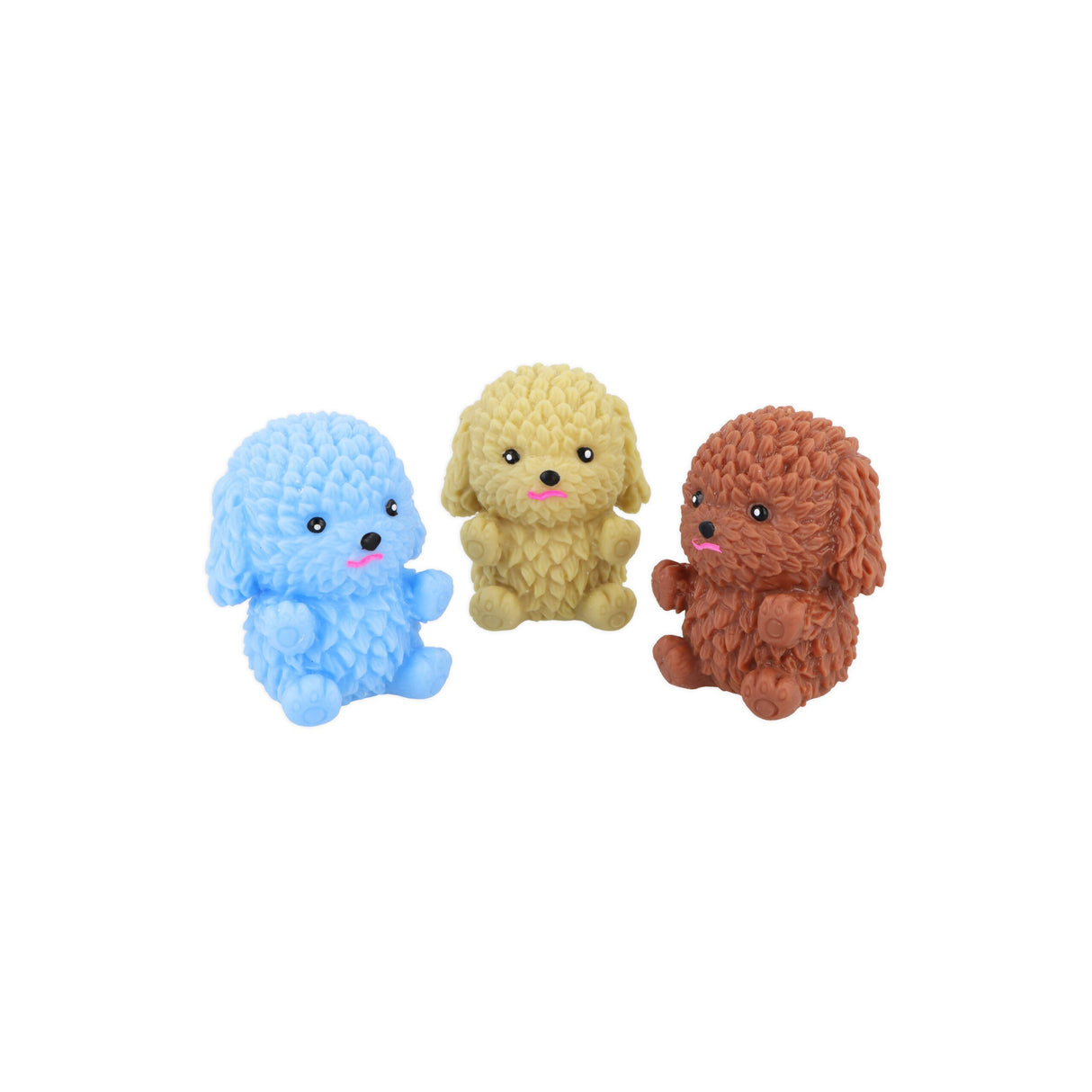 Dog Squish Toy (8cm) Quantities of 12 Wholesale