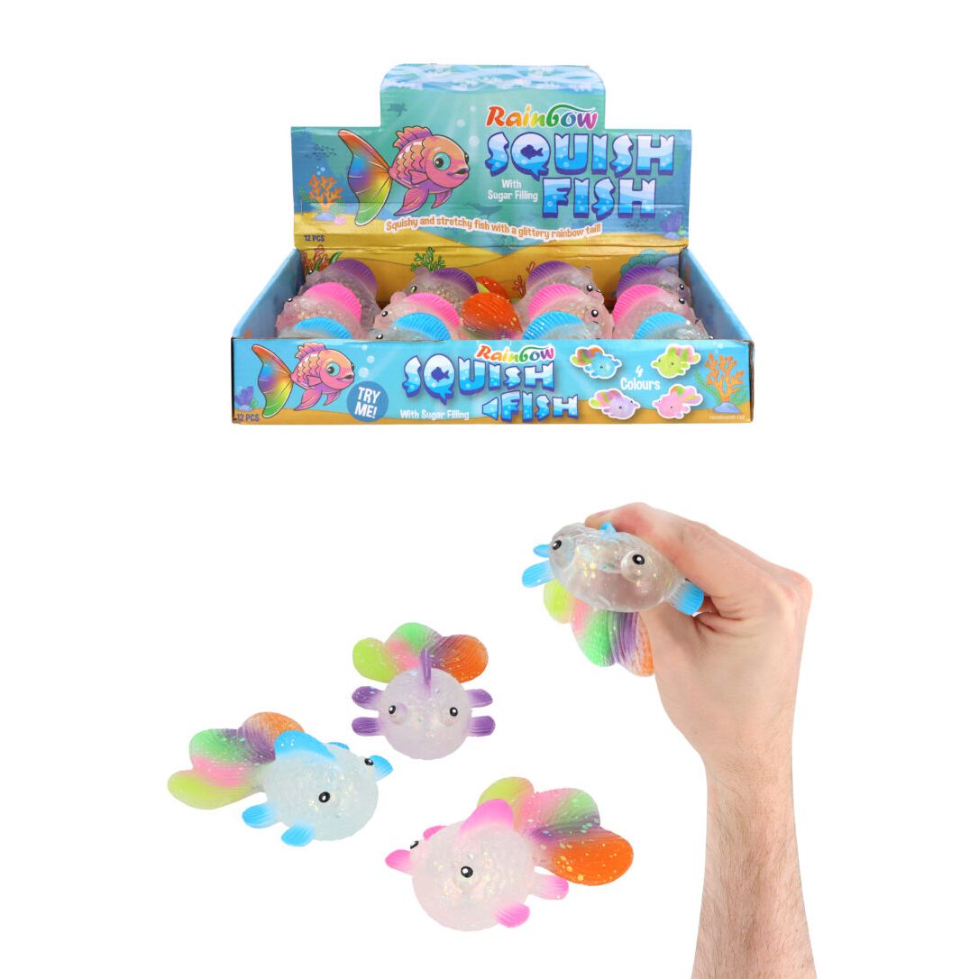 Squish Fish with Sugar/Maltose Filling (12.5cm) Wholesale