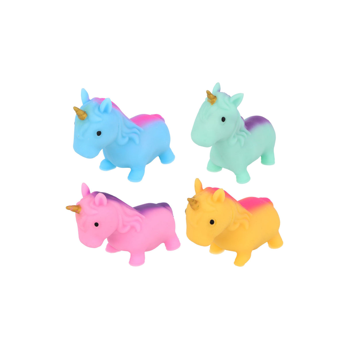 Stretchy Unicorn Squeeze Toy (10cm) Sand Squish Quantities of 12 Wholesale