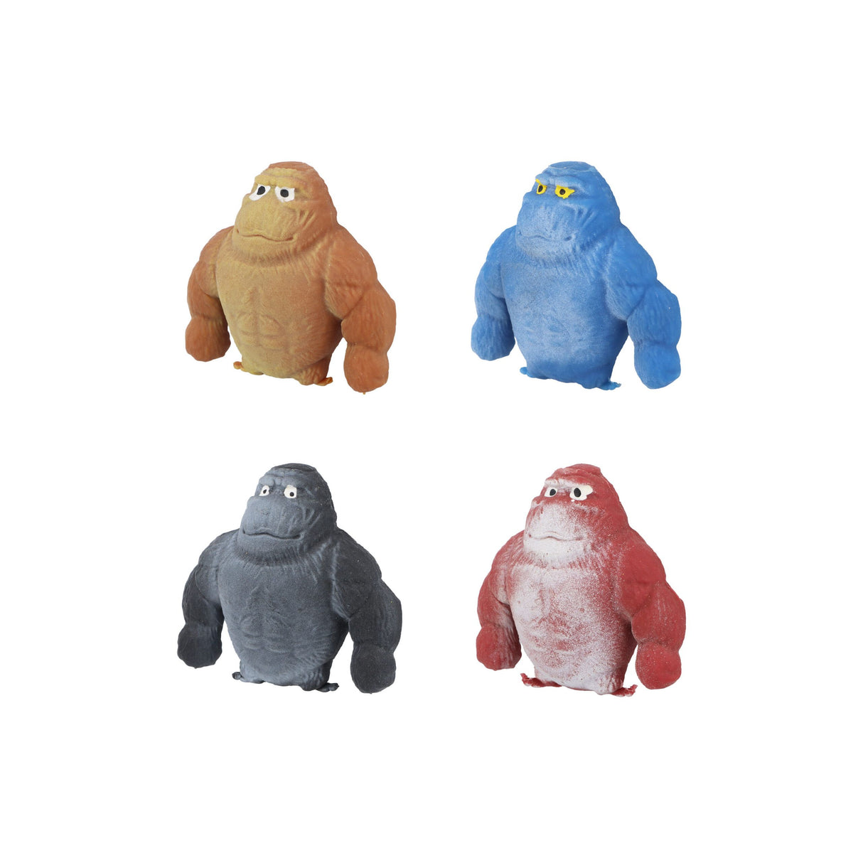 Mini Stretchy Gorilla Squeeze Toy (6.5cm) Quantities of 12 Wholesale