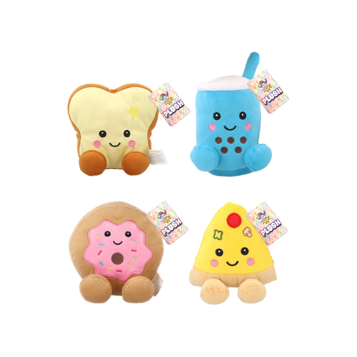Snacky Food Plushies 13cm Quantities of 12