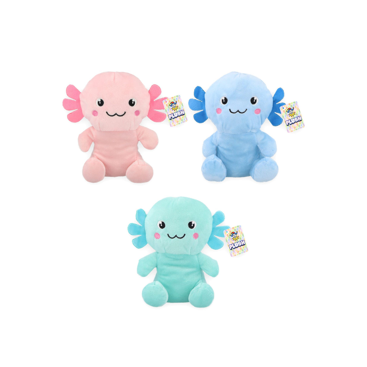 Axolotl Plush 18cm Quantities of 12