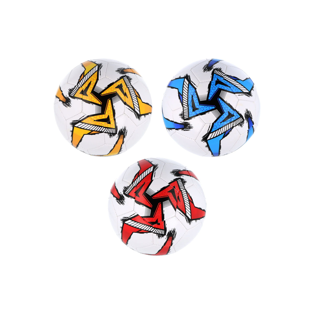 White Leather Football - Pack of 12 (270g / Size 5) Quantities of 12 Wholesale