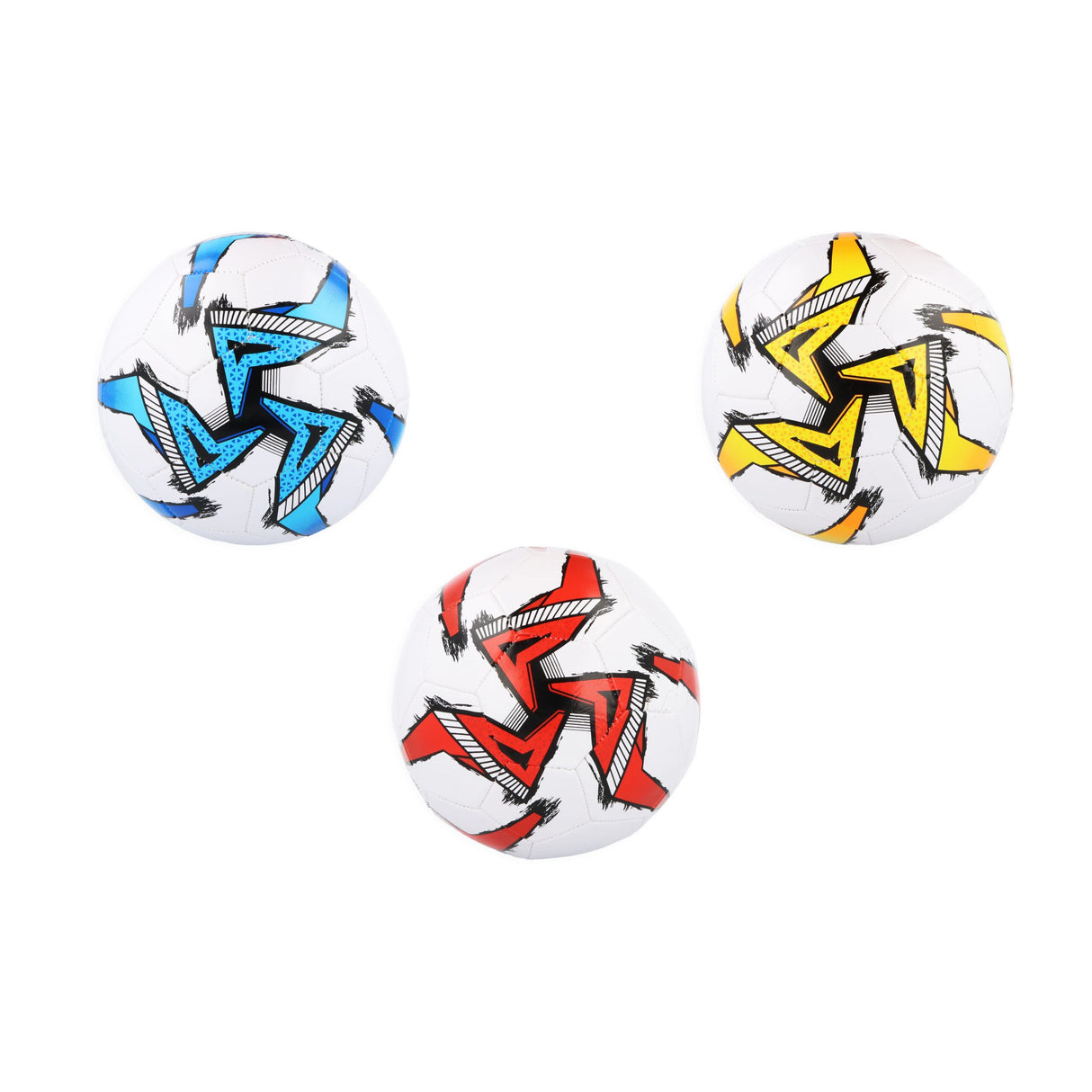 White Leather Football - Pack of 12 (270g / Size 5) Quantities of 12 Wholesale