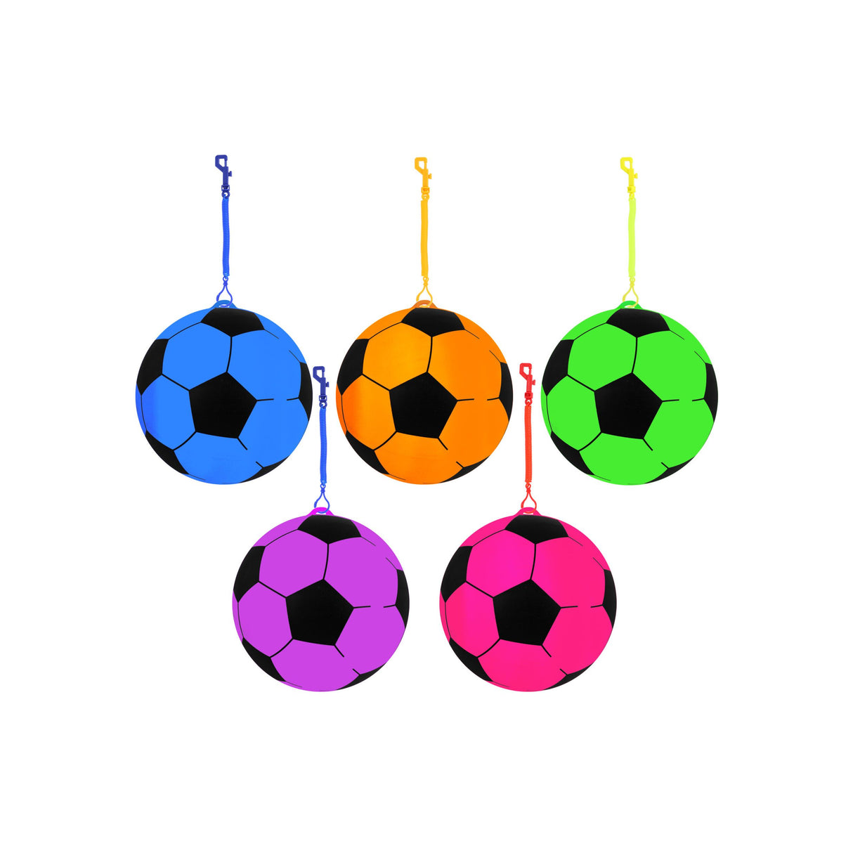 PVC Football with Hook and Spiral Keychain Wholesale