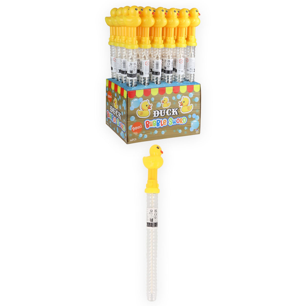 Duck Bubble Sword (90ml / 35cm) Quantities of 24 Wholesale
