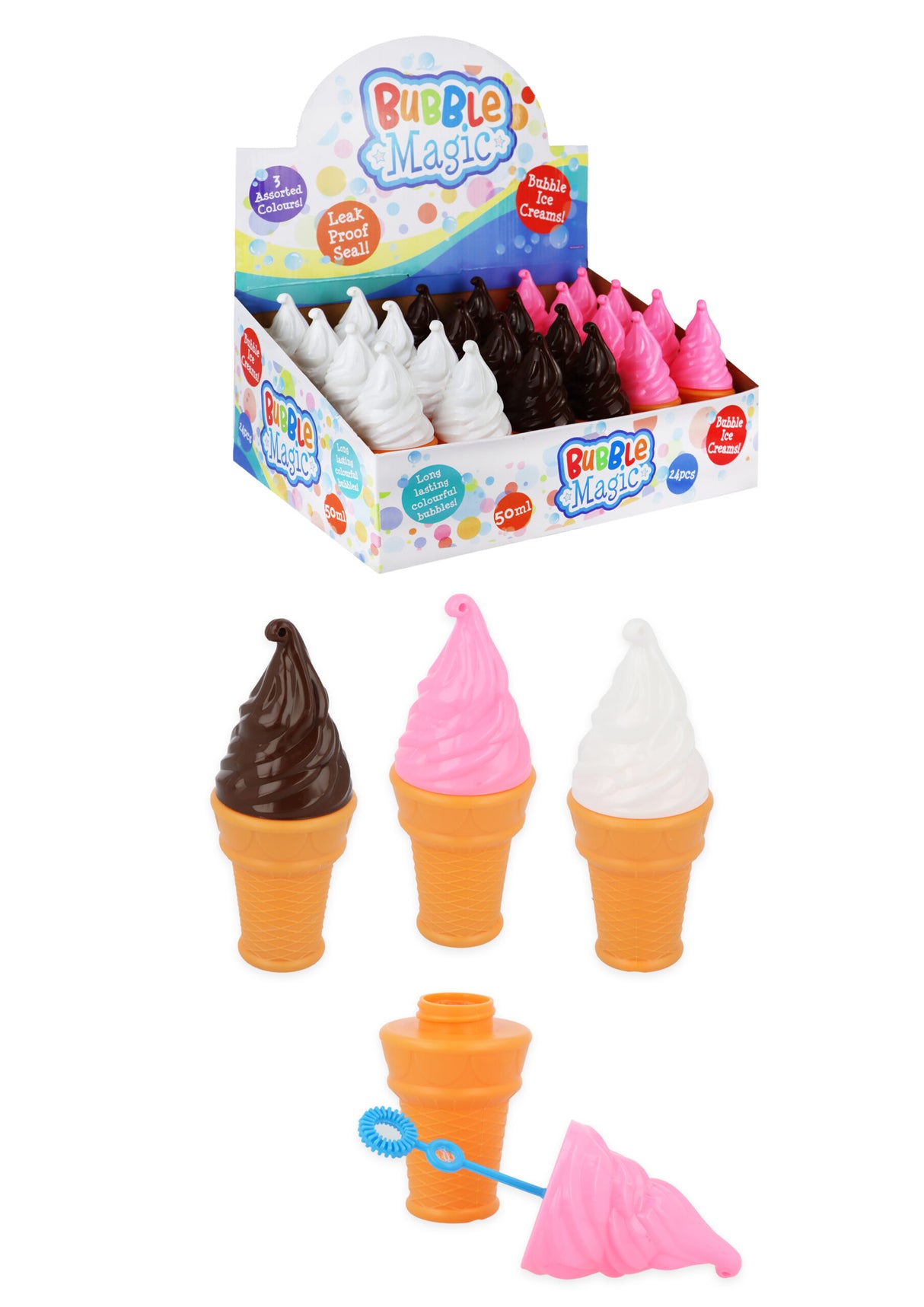 50ml Ice Cream Bubble Tubs Wholesale