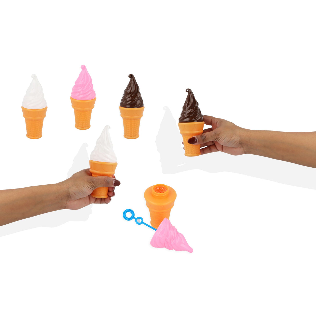 50ml Ice Cream Bubble Tubs Quantities of 24 Wholesale