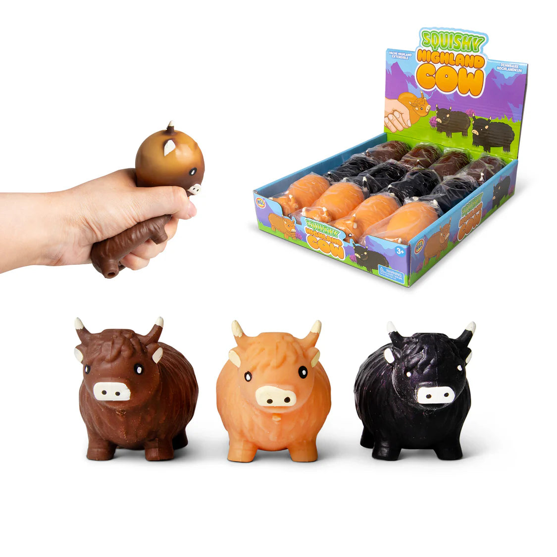 Squishy Highland Cow Quantities of 12