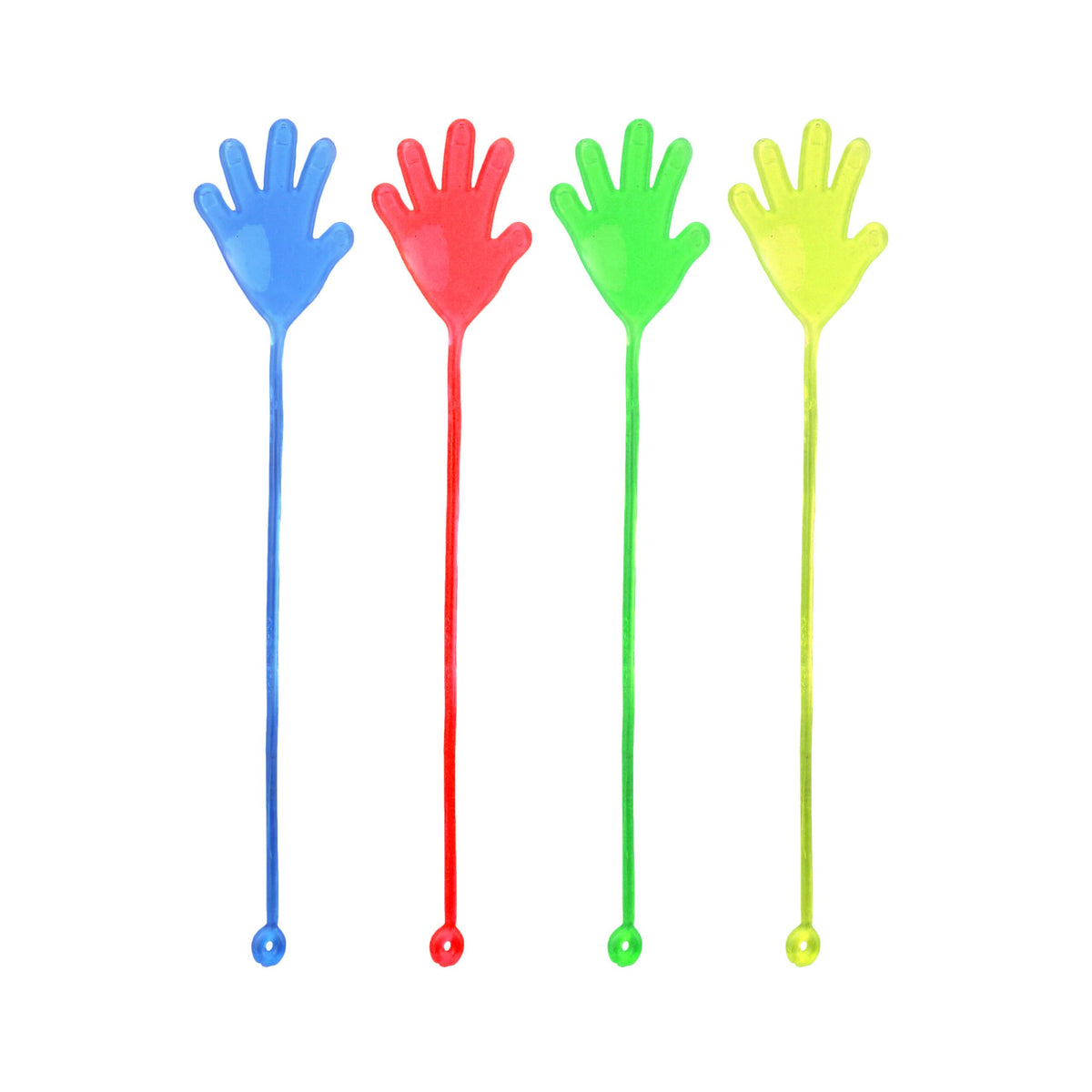 12 Pack Stretchy Sticky Hand 11cm Quantities of 10 Wholesale