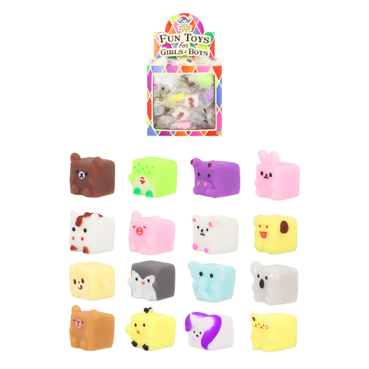 Mini Squishy Mini Cubes quantities of 96