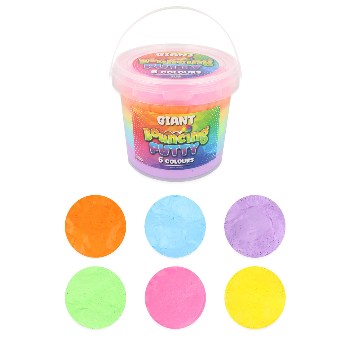 Large Bouncing Putty tub - Quantities of 4 Wholesale
