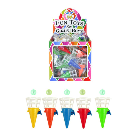 Mini Click and Catch Game 7cm in assorted colors, great for party favors and loot bags.