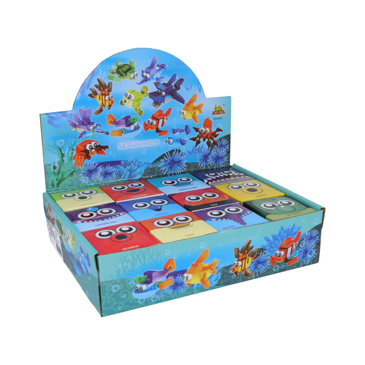 Sealife Block Kits Quantities of 12 Wholesale