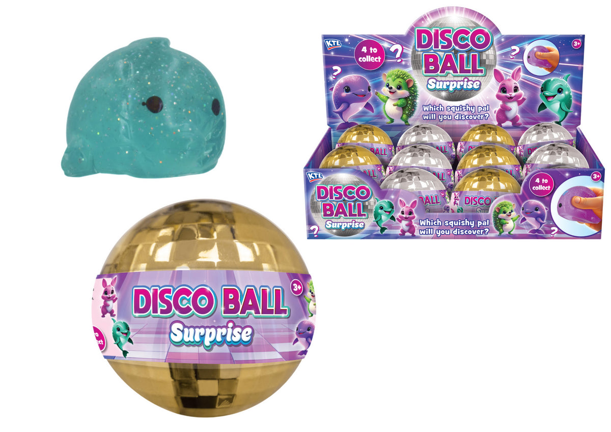 Surprise Squishy In Disco Ball Quantities of 12