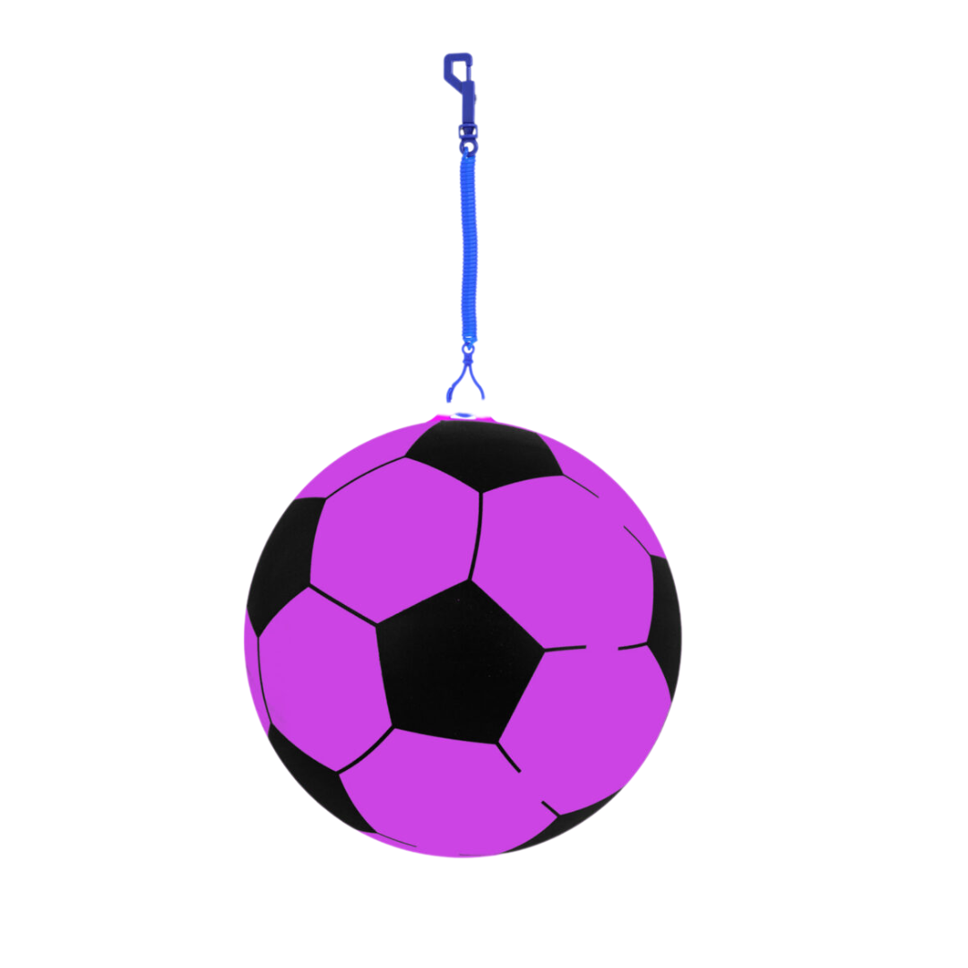 23cm Purple Ball on Keychain Quantities of 24