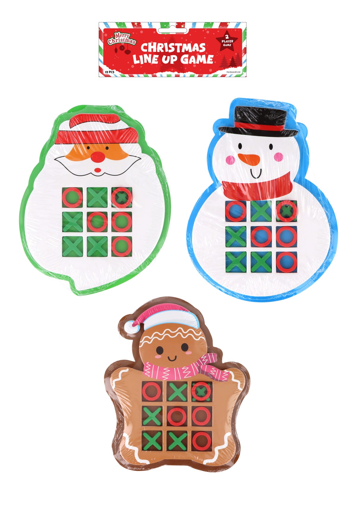 Christmas Line Up Game Assorted Quantities of 12