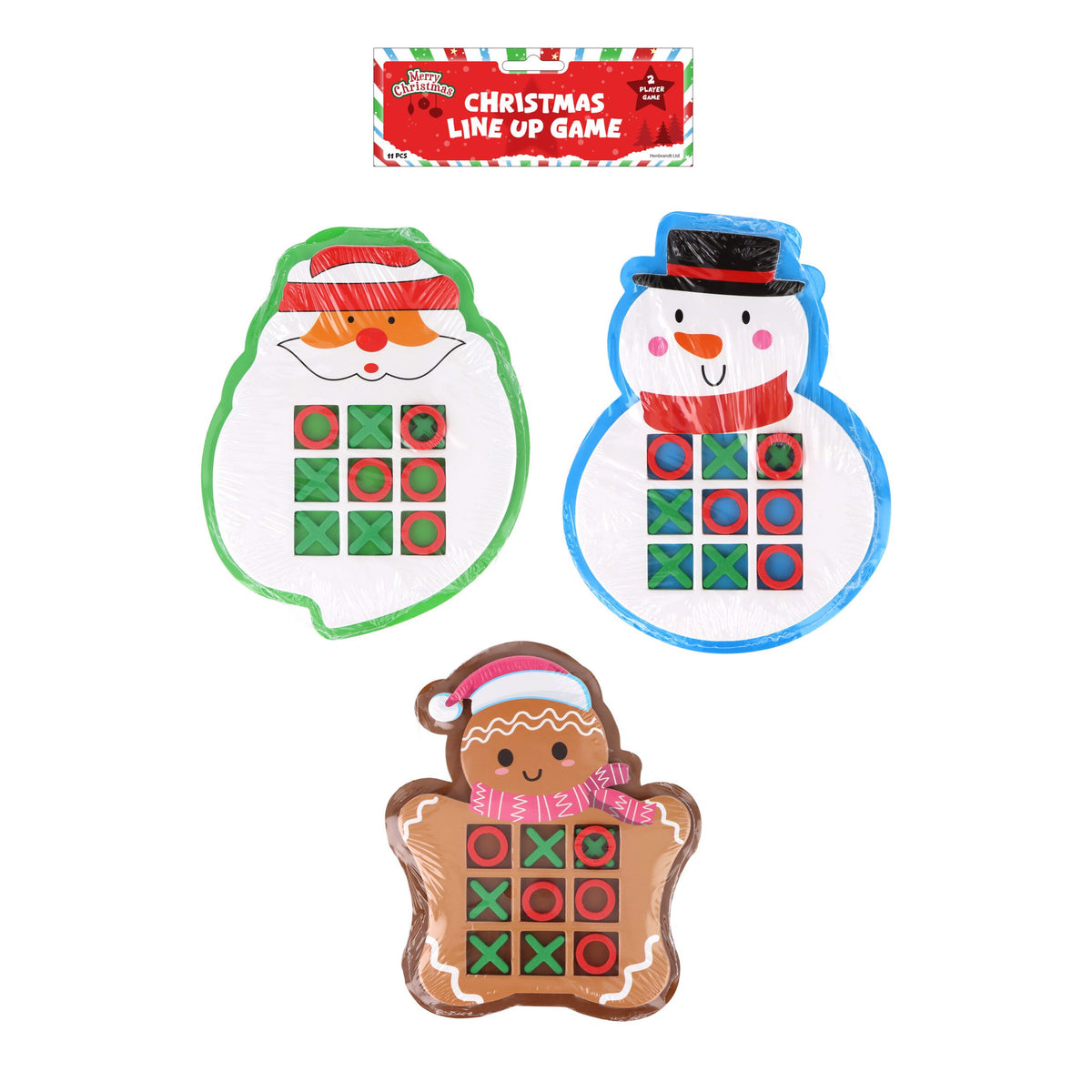 Christmas Line Up Game Assorted Quantities of 12 Wholesale