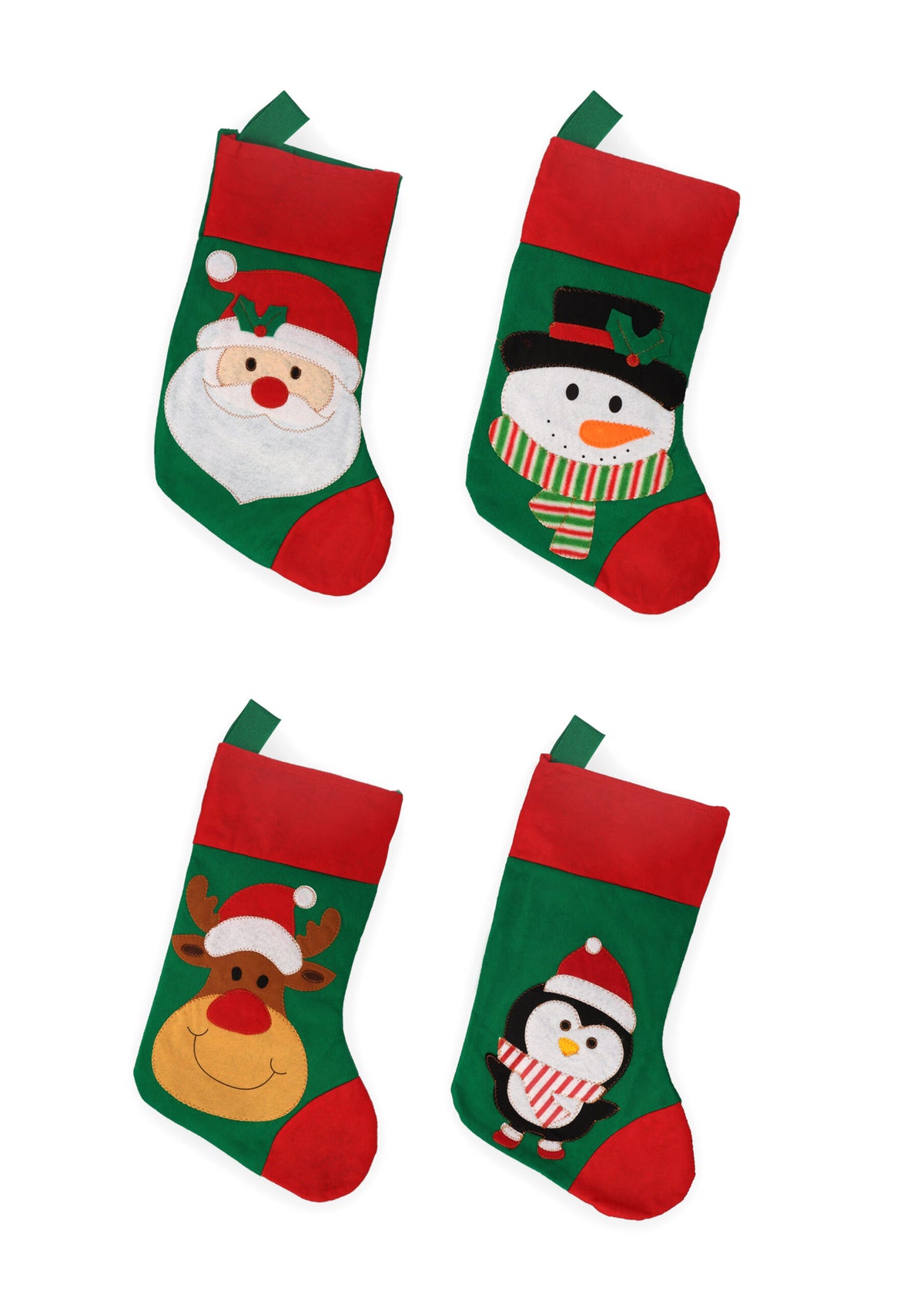 Christmas Stocking (46cm x 20cm) Quantities of 12