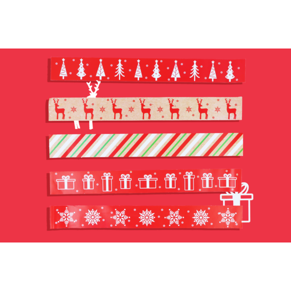 Christmas Paper Chains DIY Decoration Set Quantities of 24 Wholesale