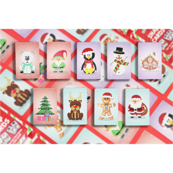 Christmas Snap Cards Quantities of 12 Wholesale