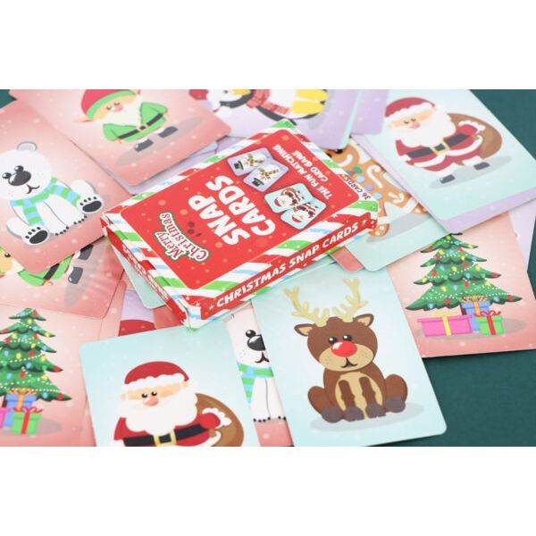Christmas Snap Cards Quantities of 12 Wholesale