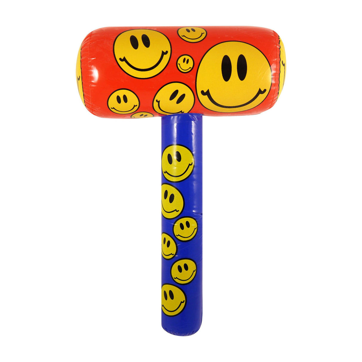 Inflatable Mallet with Smile Print Quantities of 12 Wholesale