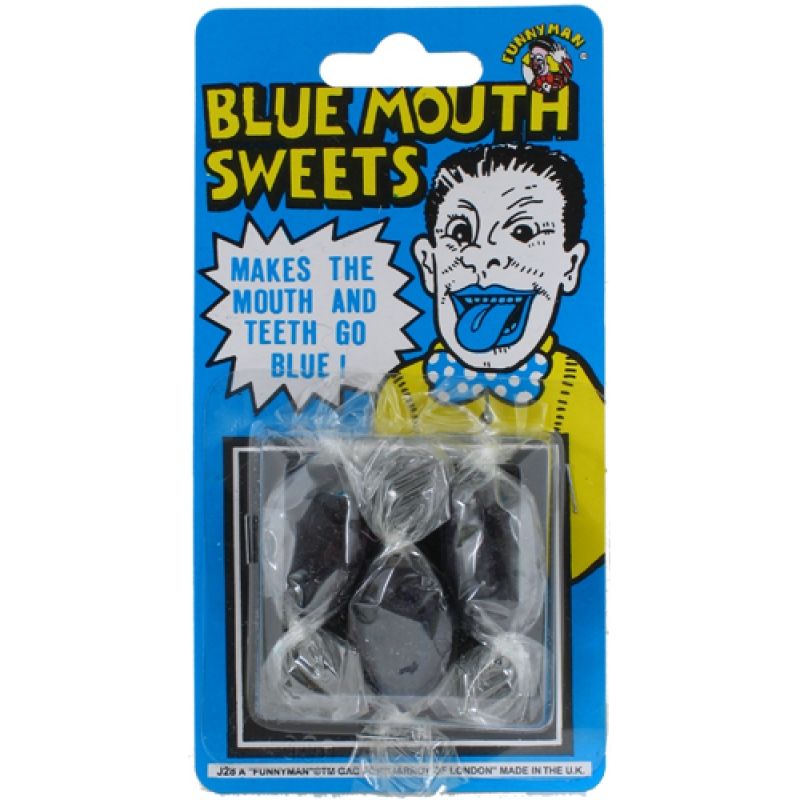Blue Sweets Quantities of 12 Wholesale