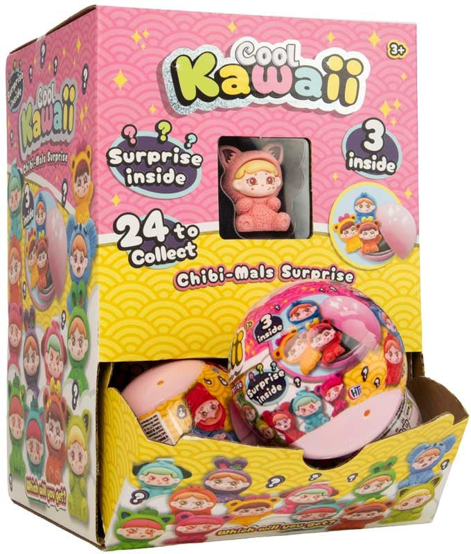 Chibi-Mals Capsule Surprise Quantities of 12