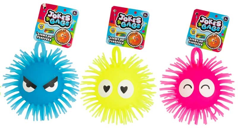 Fluffeez Light up 4in Puff Quantities of 24