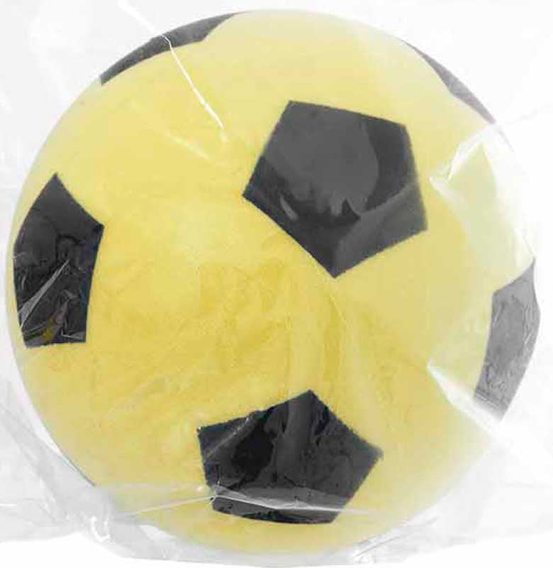 Yellow Foam Football 20cm Quantities of 4