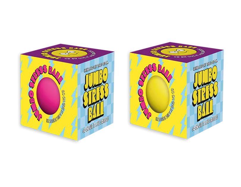 Jumbo Stress Ball 15cm Diameter Quantities of 12