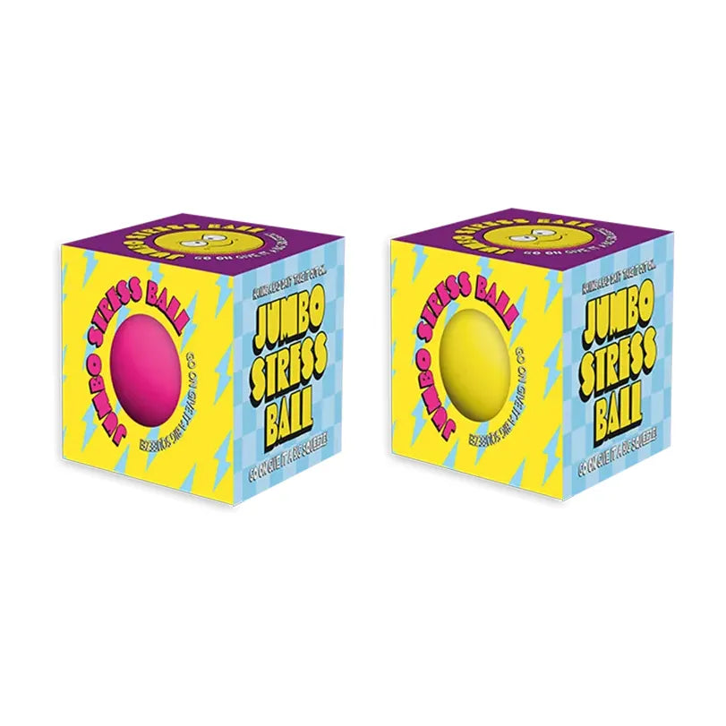 Jumbo Stress Ball 15cm Diameter Quantities of 12 Wholesale
