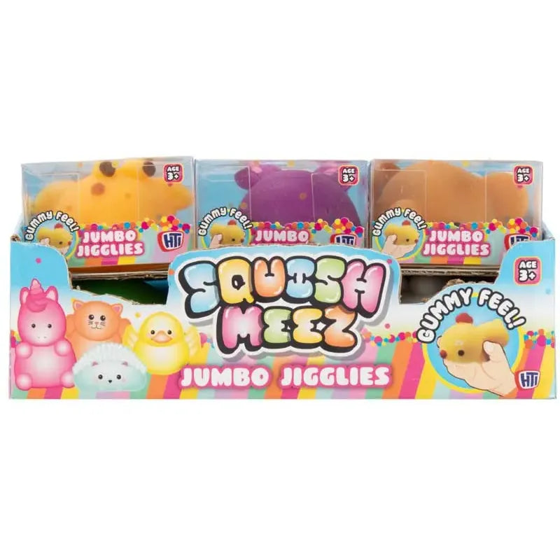 Squish Meez Jumbo Jiggles Quantities of 12